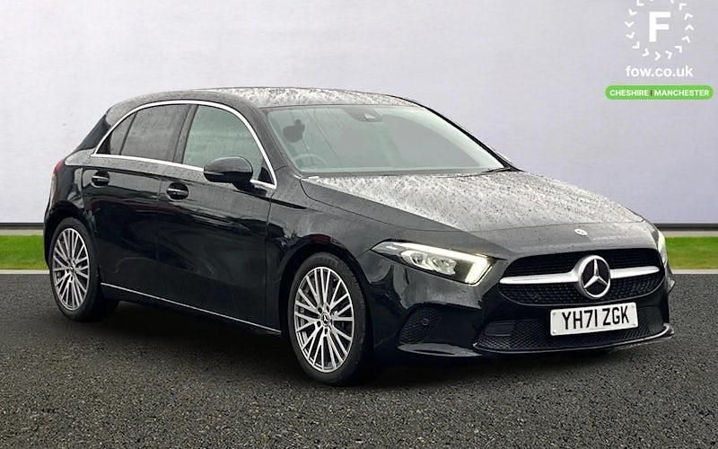 Black Used 2022 Mercedes A180 Active Hatchback | £20,199 (Fair price) - Image 1/3