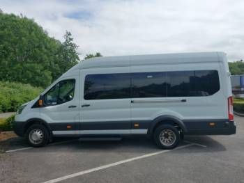 Used Ford Transit Trend 125 HP (91 kW) 2018 White MPV