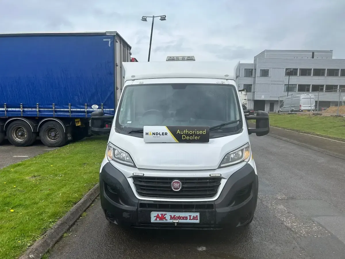 Used Fiat Ducato 130 HP (95 kW) 2018 White Van