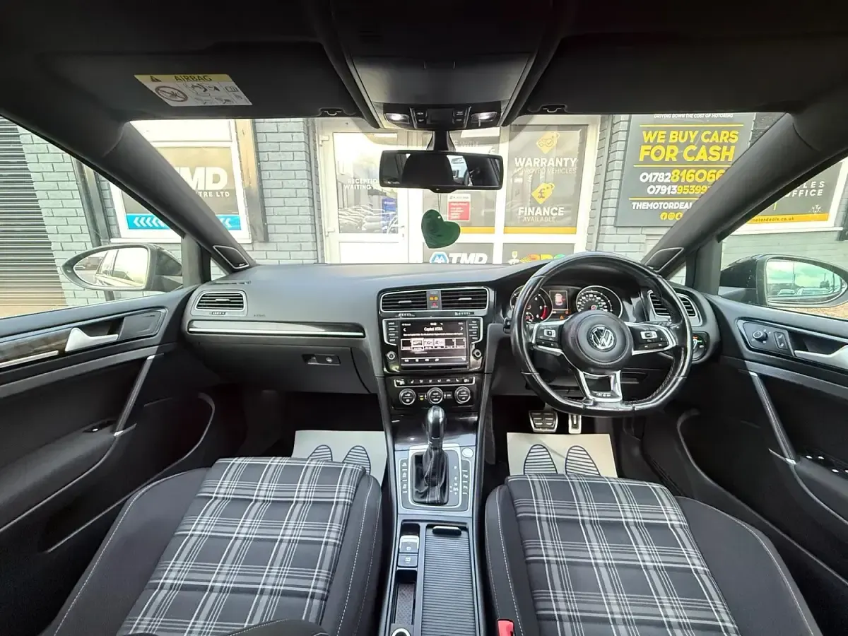 Used VW Golf VII GTD 2016 Black Hatchback