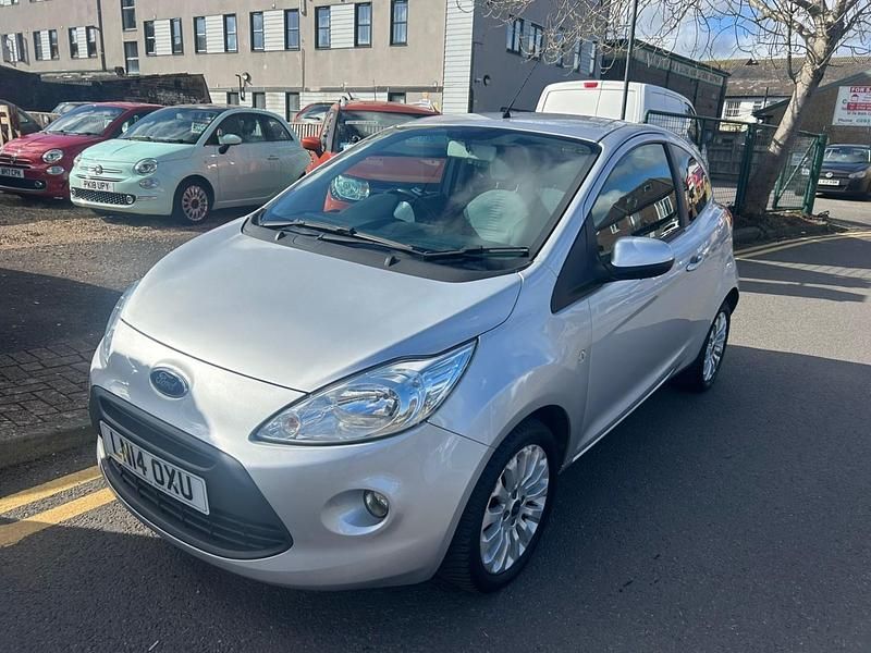 Used Ford Ka Zetec 2014 Silver Hatchback