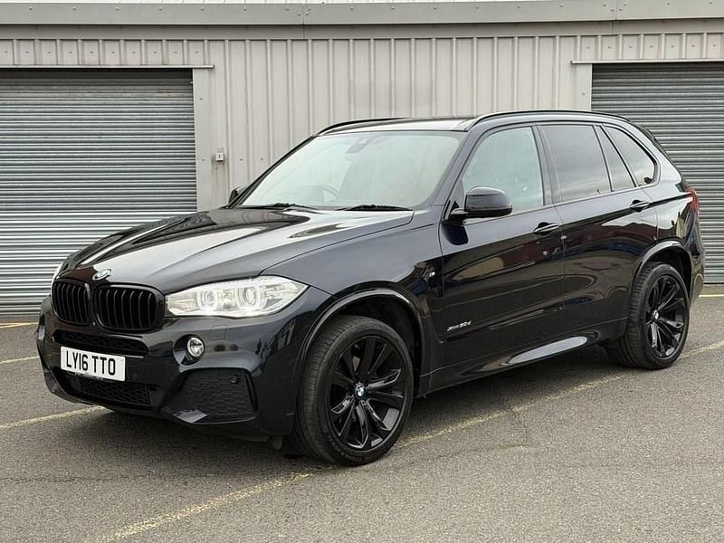 Black Used 2016 BMW X5 M Sport SUV | £19,000 (Fair price) - Image 1/4
