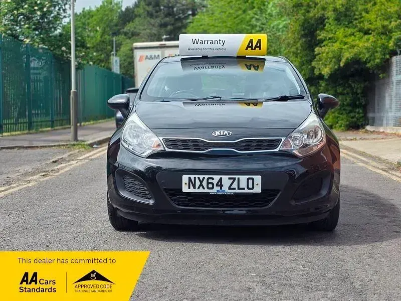 Used Kia Rio 2014 Black Hatchback