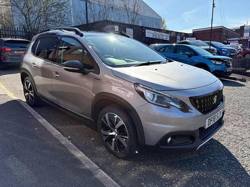 Grey Used 2018 Peugeot 2008 GT-line SUV | £7,995 (Good price) - Image 1/4