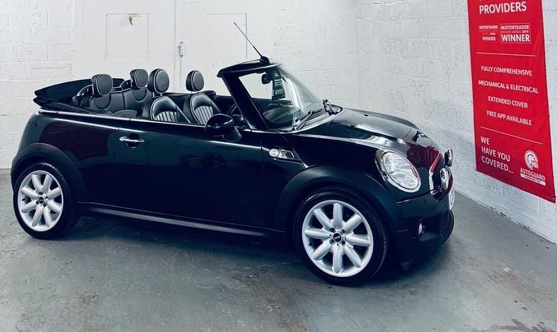 Black Used 2010 Mini Cooper S Cabriolet Cabriolet | £4,995 (Good price) - Image 1/4