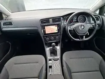 Used VW Golf VII Match 115 HP (84 kW) 2019 Black Hatchback