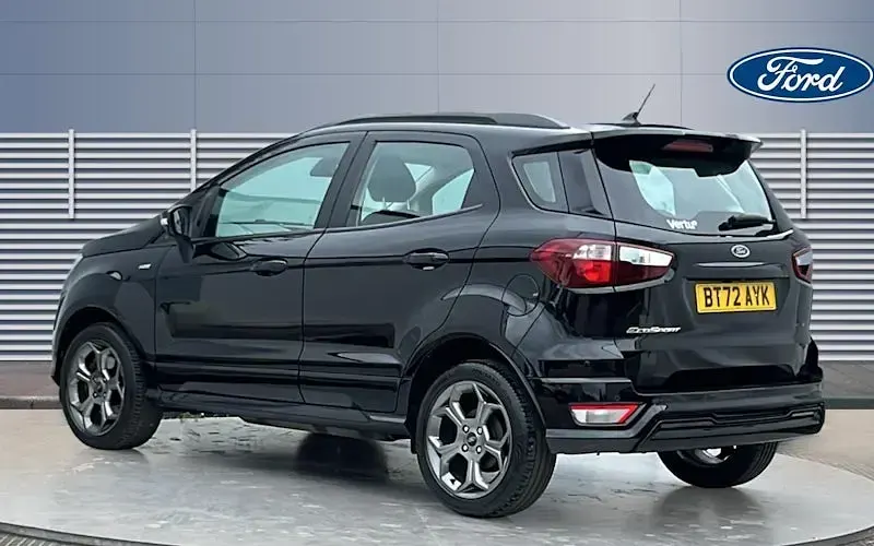 Used Ford Ecosport ST-Line 125 HP (91 kW) 2022 Black SUV