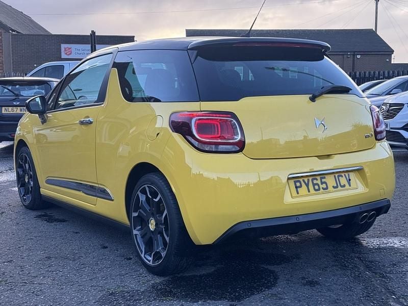 Used DS Automobiles DS3 2016 Yellow Hatchback