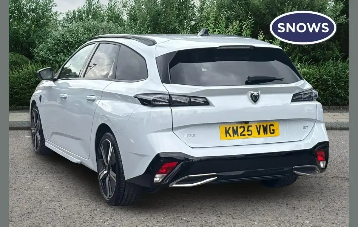 Used Peugeot 308 GTi 134 HP (98 kW) 2025 White Estate