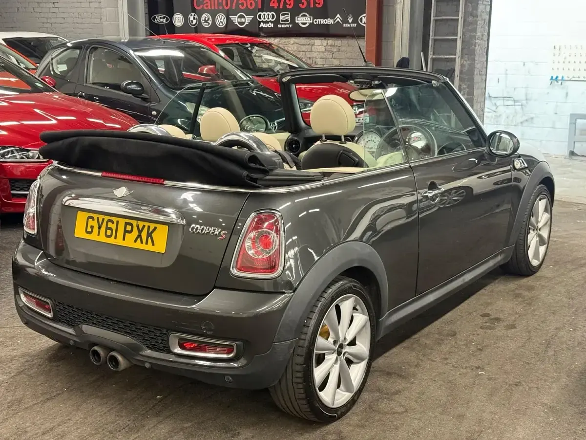 Used Mini Cooper S Cabriolet 2011 Grey Cabriolet