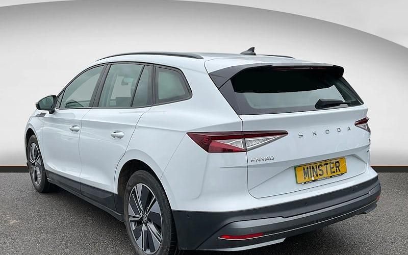 Used Skoda Enyaq iV ecoSuite 150 kW (204 HP) 2022 White SUV