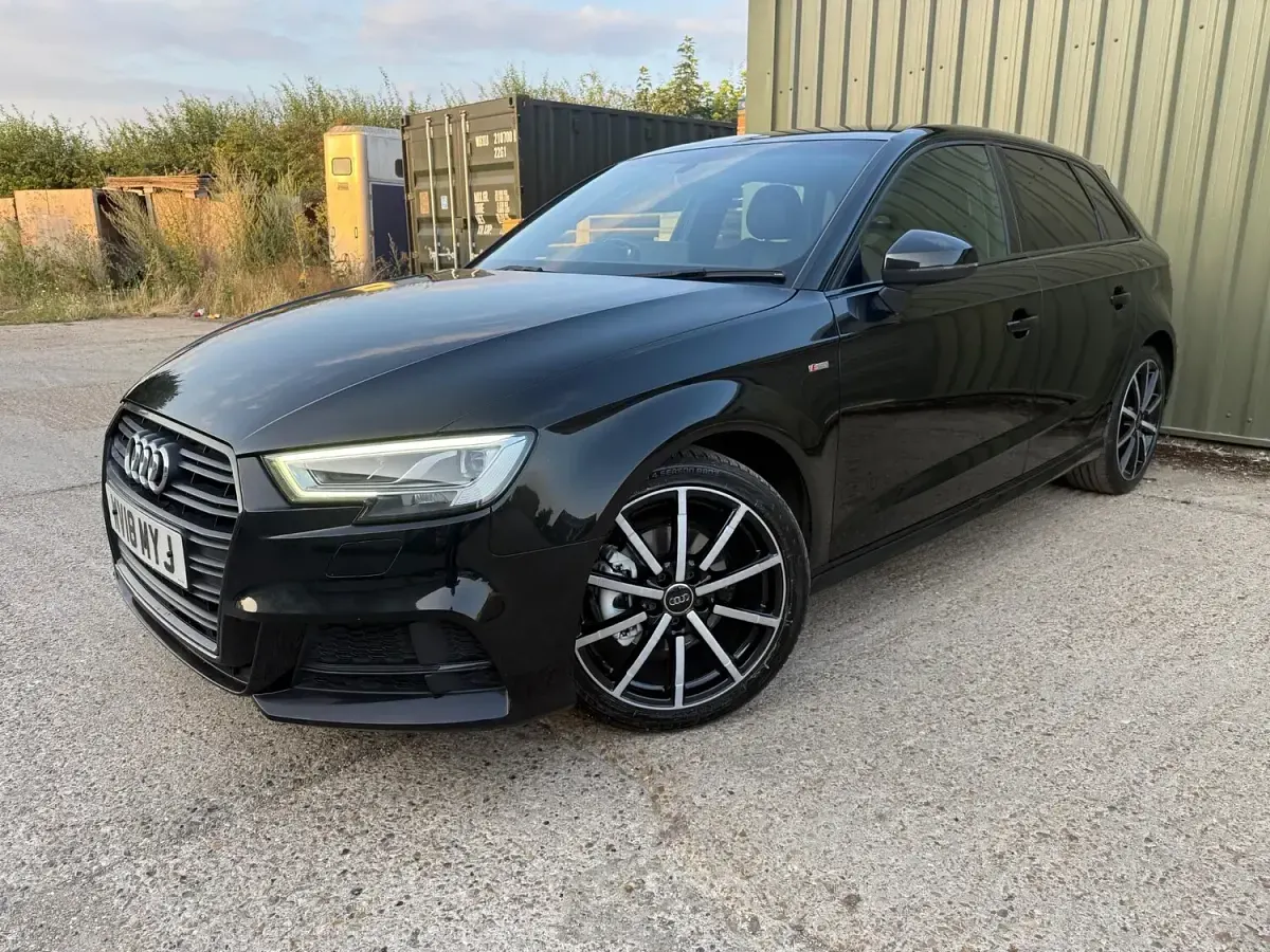 Used Audi A3 Black Edition 2018 Black Sedan