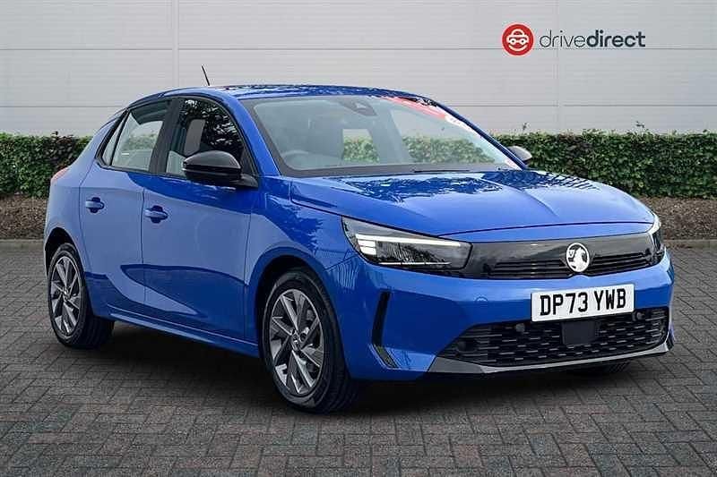 Blue Used 2023 Vauxhall Corsa Design Edition Hatchback | £12,995 (Fair price) - Image 1/4