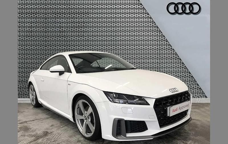 White Used 2020 Audi TT S-Line Coupe | £19,698 (Fair price) - Image 1/4