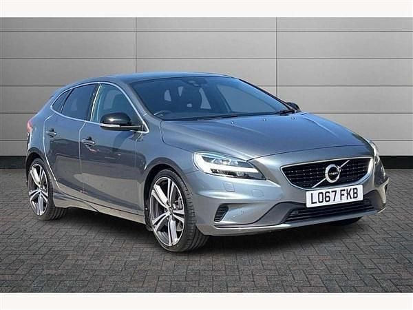 Grey Used 2017 Volvo V40 R-Design Pro Estate | £15,750 (Fair price) - Image 1/4