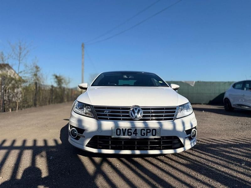 Used VW CC R-line 2014 White Sedan
