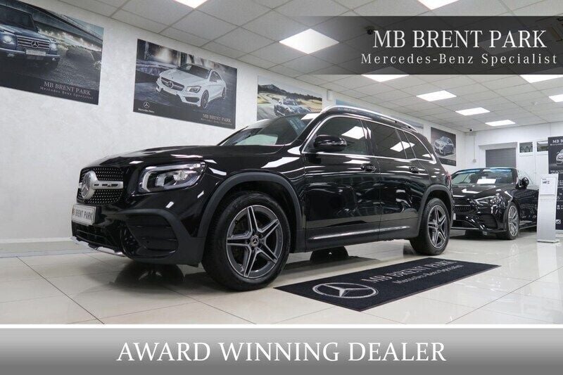 Black Used 2022 Mercedes GLB200 AMG line SUV | £27,750 (Fair price) - Image 1/3