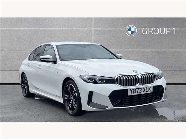 White Used 2023 BMW 320 M Sport Sedan | £28,793 (Fair price) - Image 1/4