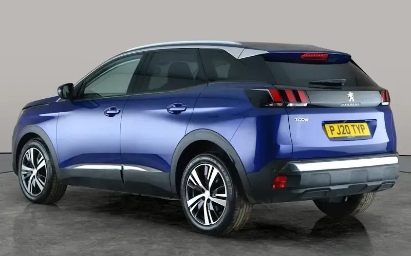 Used Peugeot 3008 Allure 131 HP (96 kW) 2020 Blue SUV