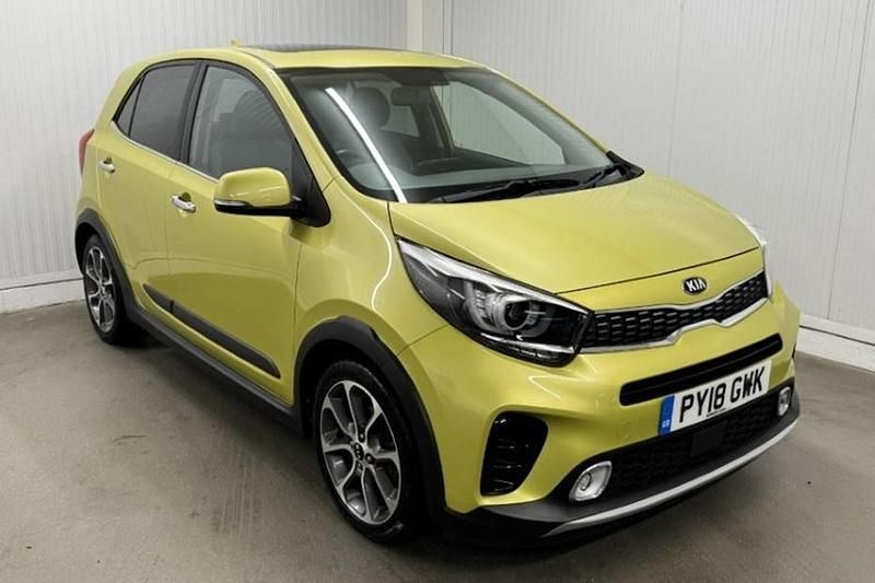 Used Kia Picanto X-Line 84 HP (61 kW) 2018 Green Hatchback