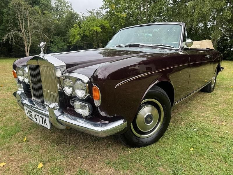 Maroon Used 1972 Rolls Royce Corniche Cabriolet | £59,995 - Image 1/4