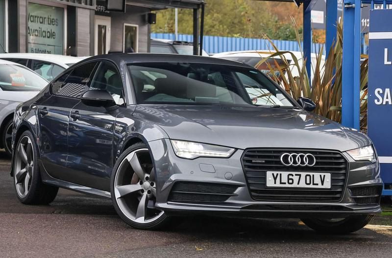 Used Audi A7 Black Edition 2017 Grey Hatchback