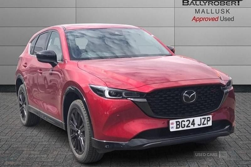 Red New 2024 Mazda CX-5 Homura-Line SUV | £28,350 (Super price) - Image 1/1