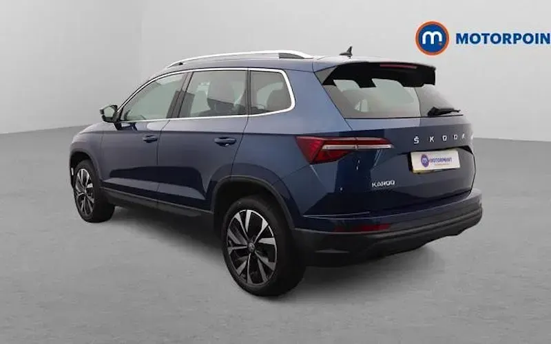 Used Skoda Karoq SE L 150 HP (110 kW) 2023 Blue SUV