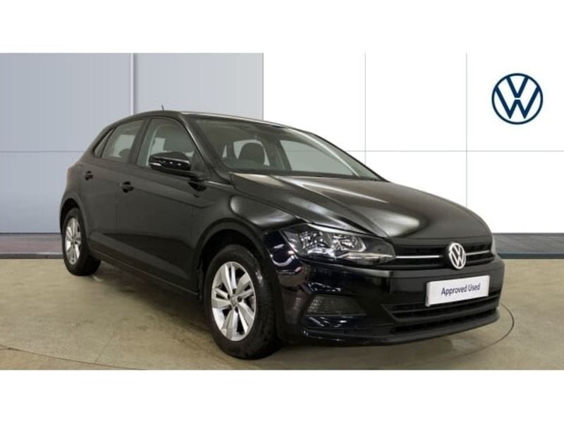 Used VW Polo Edition 95 HP (69 kW) 2019 Black Hatchback