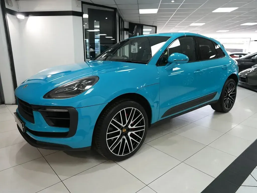 Used Porsche Macan 380 HP (279 kW) 2021 Blue SUV