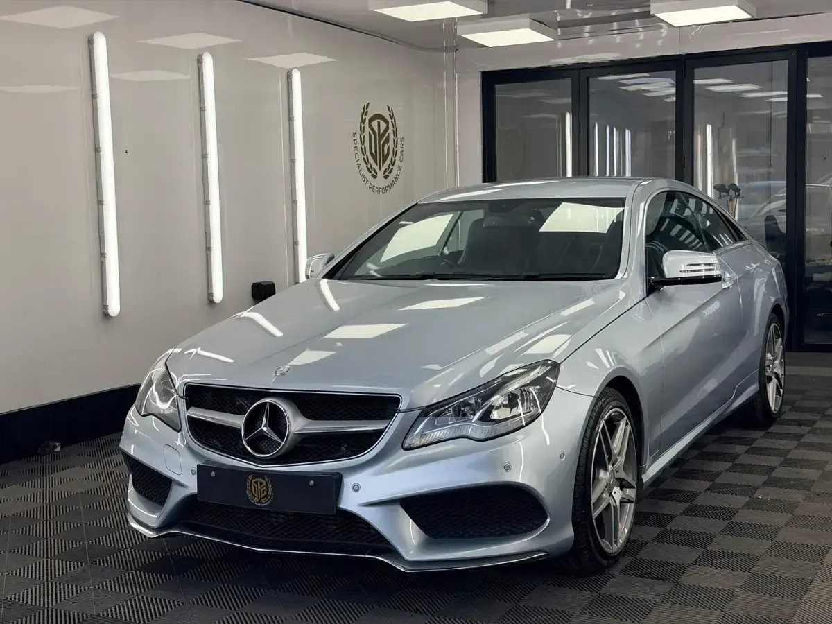 Used Mercedes E350 AMG 2014 Silver Coupe