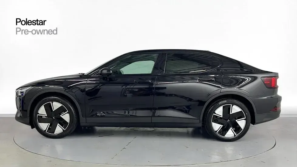 Ny Polestar 2 Long Range Single Motor 219 kW (299 HK) 2026 Svart Halvkombi