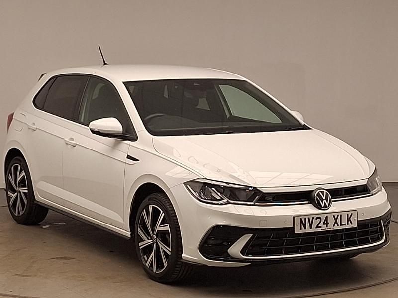 White Used 2024 VW Polo R-line Hatchback | £21,498 (Fair price) - Image 1/4