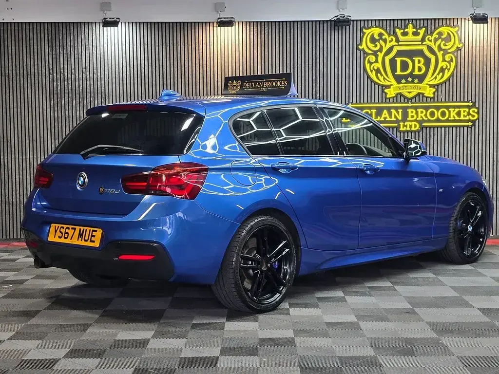 Used BMW 118 M Sport 2017 Blue Hatchback