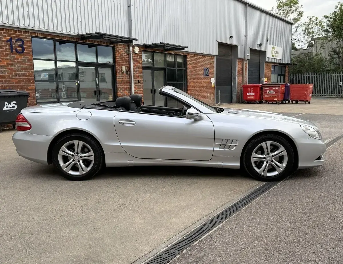 Used Mercedes SL350 2011 Silver Cabriolet
