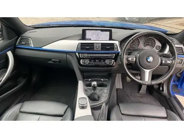Usado BMW 420 M Sport 184 CV (135 kW) 2018 Azul Coupe
