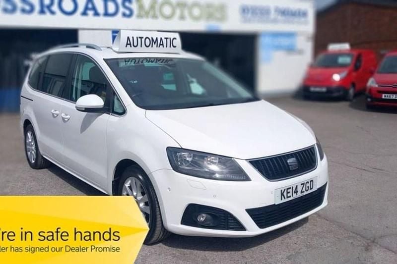 Used Seat Alhambra SE 177 HP (130 kW) 2014 White MPV