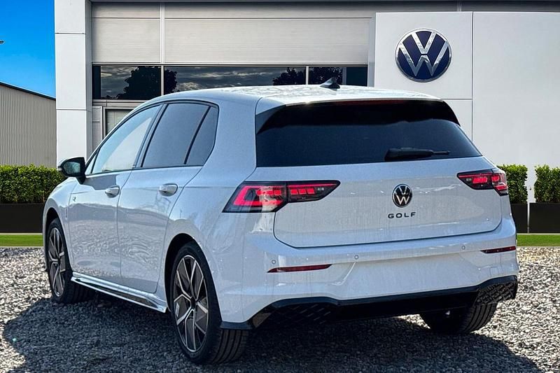 New VW Golf VIII Black Edition 2026 White Hatchback