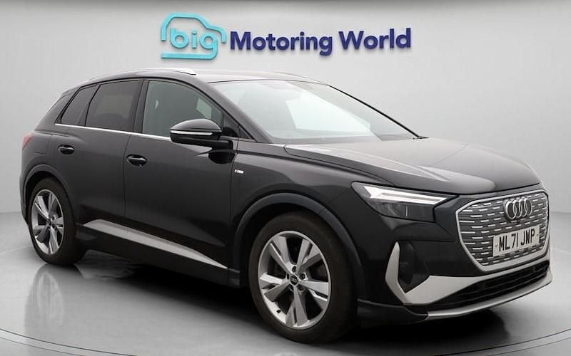 Used 2023 Audi Q4 e-tron S-Line SUV | £20,800 (Good price) - Image 1/4