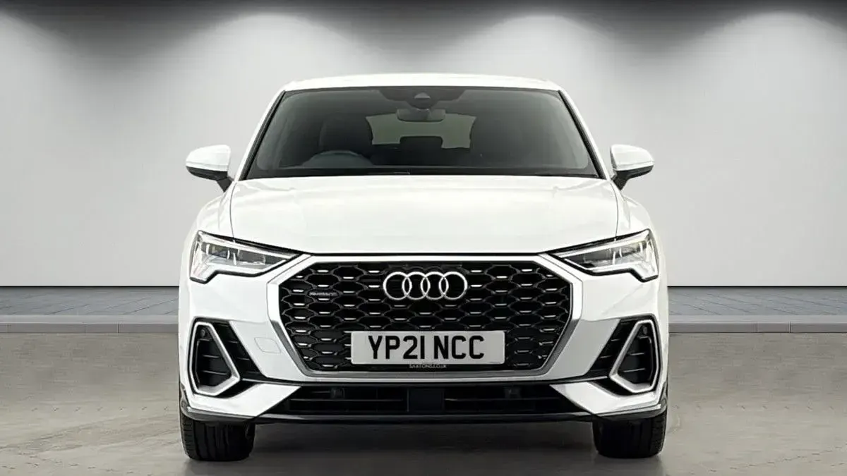 Used Audi Q3 Sportback S-Line 2020 Glacier white metallic/glacier white metallic SUV