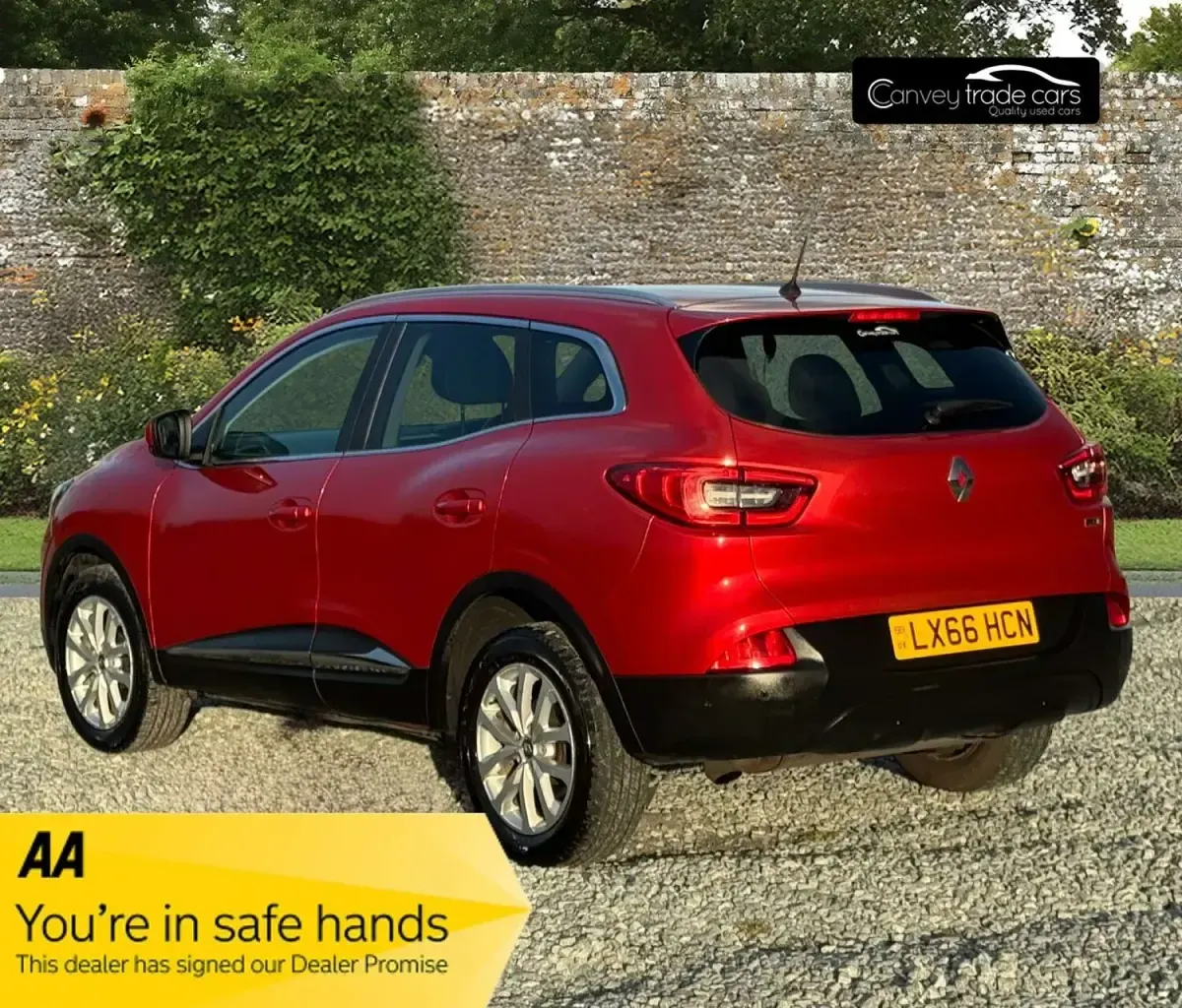 Used Renault Kadjar Dynamique 110 HP (80 kW) 2016 Red SUV