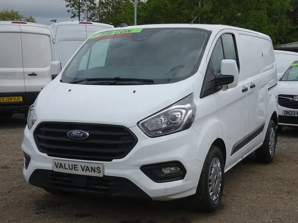 Used Ford Transit Custom Trend 130 HP (95 kW) 2021 White Van
