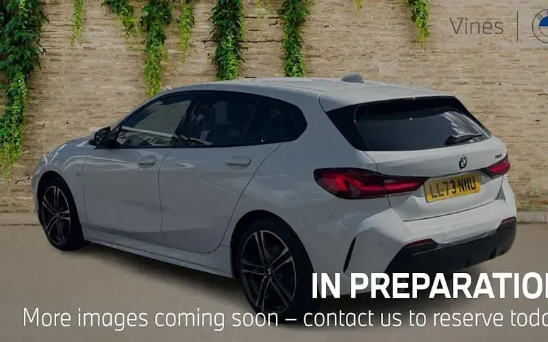 Used BMW 118 M Sport 136 HP (100 kW) 2023 White Hatchback
