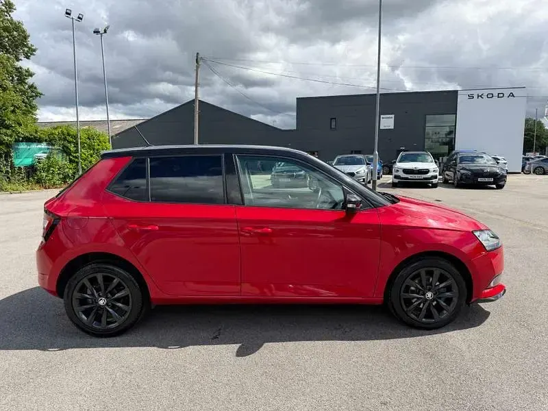 Used Skoda Fabia Colour Edition 2018 Red Hatchback