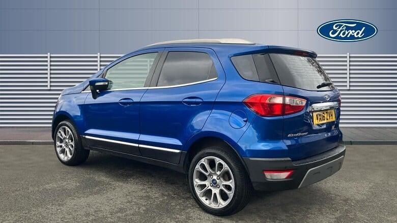 Used Ford Ecosport Titanium 125 HP (91 kW) 2018 Blue SUV