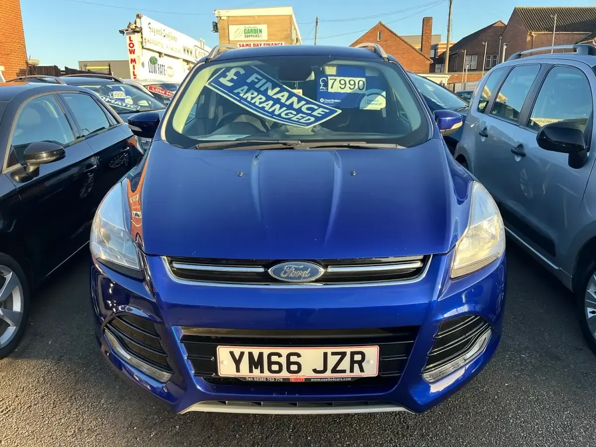 Used Ford Kuga Titanium 150 HP (110 kW) 2016 Blue SUV