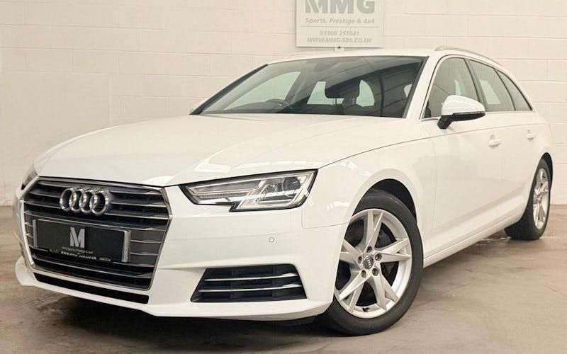 Begagnad Audi A4 Sport 190 HK (139 kW) 2017 Vit Kombi