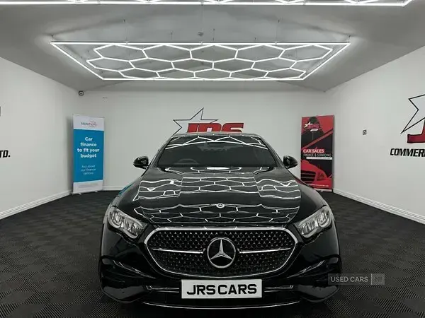 Used Mercedes E220 AMG line 2024 Black Sedan
