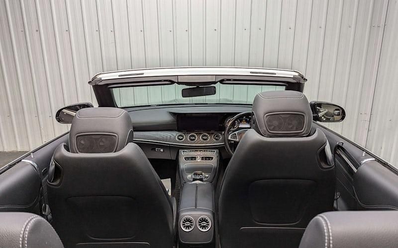 Used Mercedes E350 AMG line 258 HP (189 kW) 2017 Grey Cabriolet