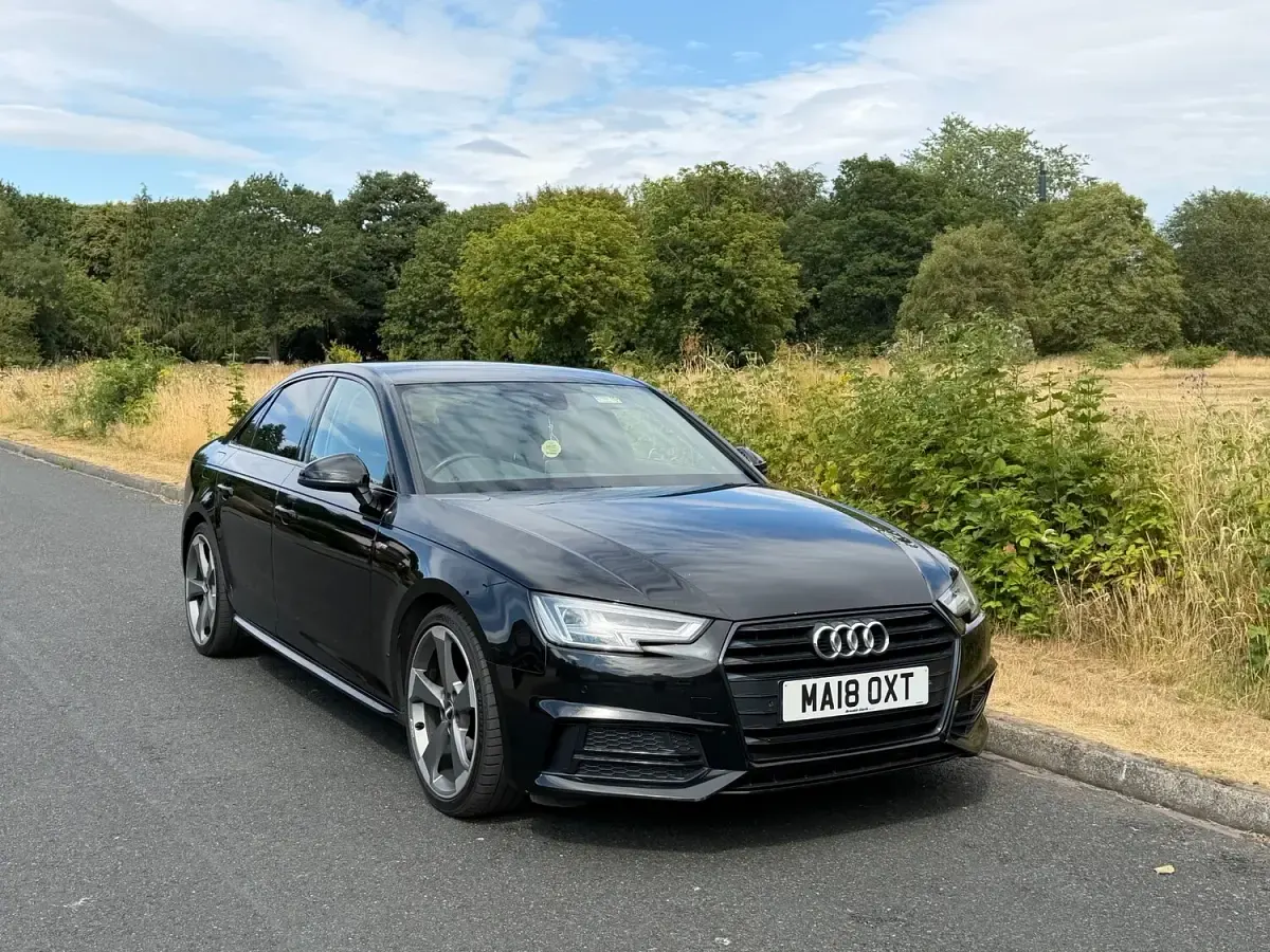 Used Audi A4 Black Edition 2018 Black Sedan